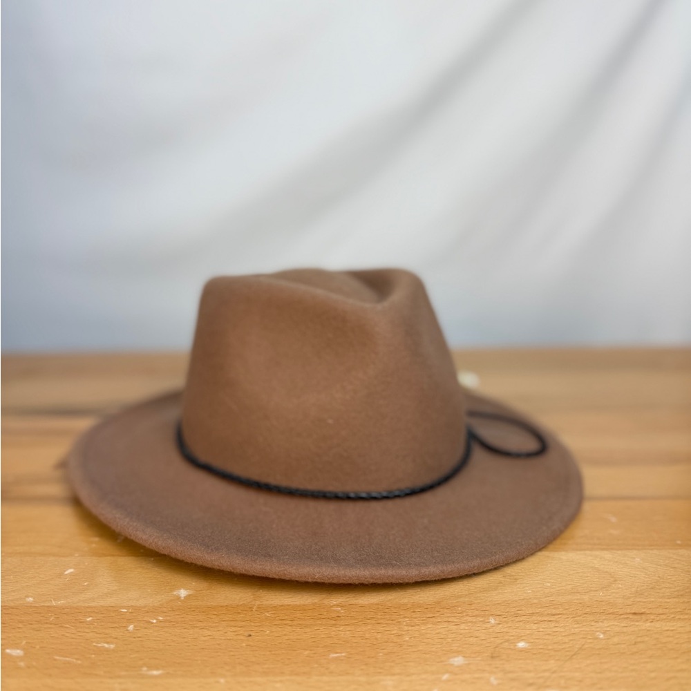 Summer & Rose Tan Fedora Hat